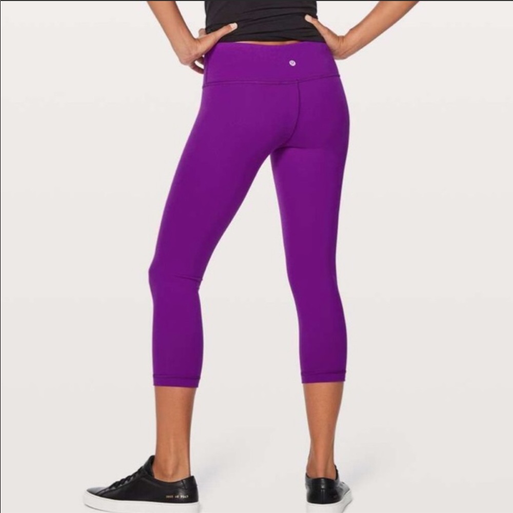Lululemon EUC Wunder Under Capri